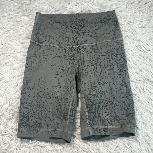 Lululemon Wunder Train High-Rise Short 8" Thread Dye Rover Black - Picture 1 of 6